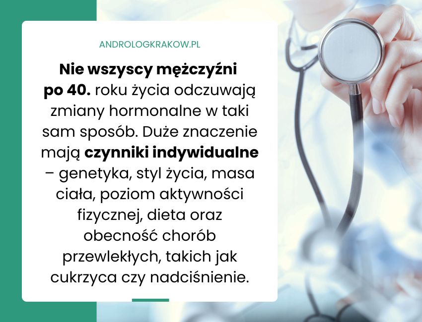 Jak zmiany hormonalne po 40. roku życia wpływają na potencję?