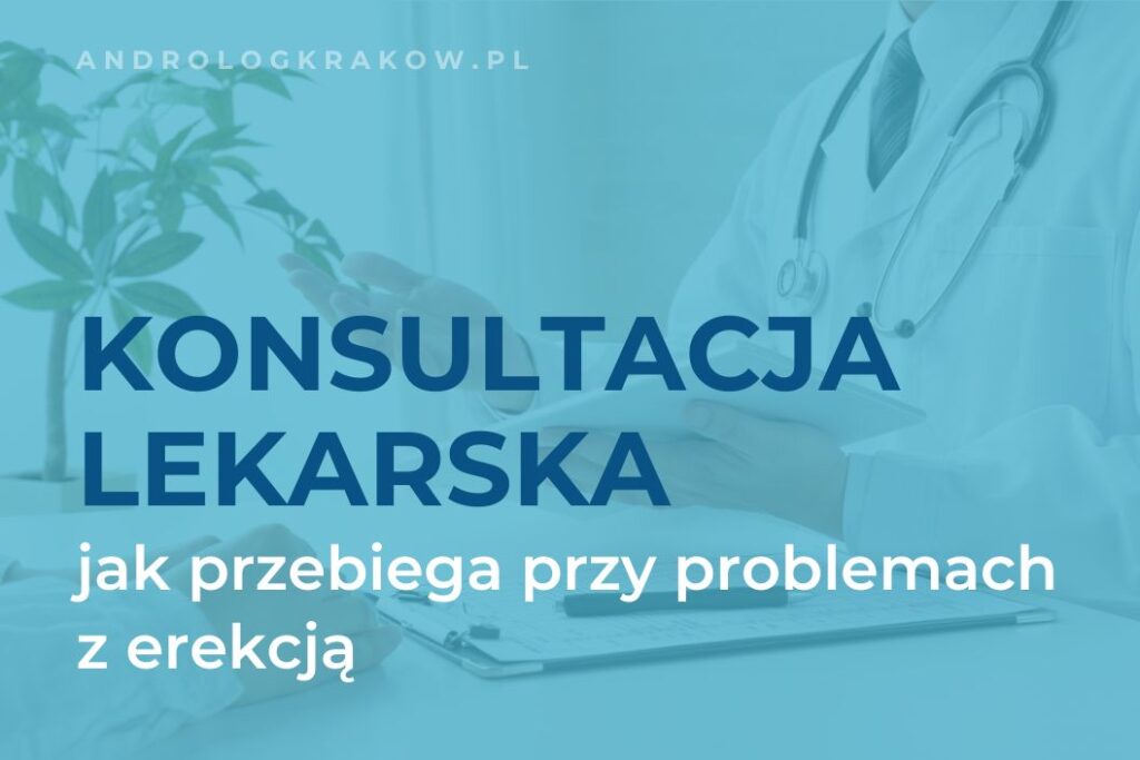 Przebieg konsultacji w sprawie zaburzeń erekcji – czego się spodziewać?