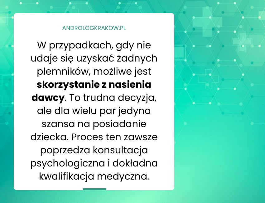 Azoospermia - jakie są przyczyny i możliwości leczenia?